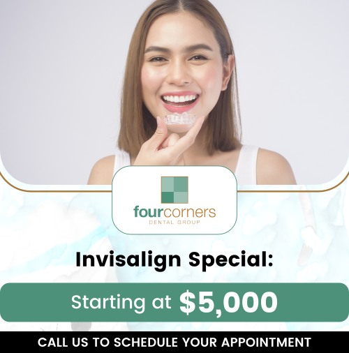 Invisalign offers patients a discreet corrective alternative to traditional braces that comes with a slew of distinct advantages. Invisalign is a versatile treatment option for a wide range of dental conditions linked to bite difficulties and tooth misalignment. Dr. Pete Higgins offers Invisalign treatment at Four Corners Dental Group. For more information, contact us or book an appointment online. We are conveniently located at 3901 Raspberry Rd, Anchorage, AK 99502. We also encourage our patients to visit us online for directions to our leading dental clinics and to learn more about the services we offer patients of all ages. Let our team of dental professionals help you smile with confidence again!