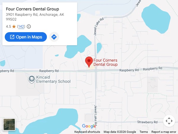 Get Directions to Four Corners Dental Group in Anchorage, AK